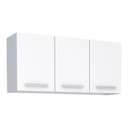 Ver imagem 1 de Armário Aéreo de Cozinha em Aço 120cm 3 Portas Vênus