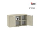 Ver imagem 6 de Armário para Escritório 2 Portas com Chave 121,5cm PE40 Branco