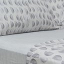 Ver imagem 2 de Jogo de Cama 300 Fios Estampado Queen 4 peças Half Moon