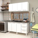 Ver imagem 1 de Armário Aéreo de Cozinha em Aço 150cm 4 Portas Vênus 