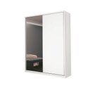 Ver imagem 3 de Guarda Roupa Modulado com Espelho 2 Portas 3 Gavetas 100% MDF Decor