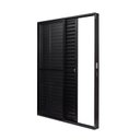 Ver imagem 2 de Porta de Aluminio Balcão 210x160cm 3 Folhas Vidro Liso e Batente 12,2cm Cristal Ultra Ramassol