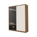 Ver imagem 3 de Guarda Roupa Modulado com Espelho 2 Portas 3 Gavetas 100% MDF Decor