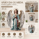 Ver imagem 6 de Anjo da Guarda Resina 22cm Adorno Mesa ou Parede