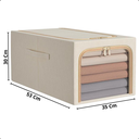 Ver imagem 2 de Organizador de Roupas de Cama Edredom Cobertores Toalha Eg