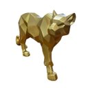 Ver imagem 3 de Escultura Decorativa Leopardo Dourado a:17 L:36 P:7