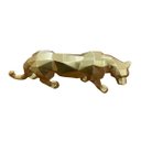 Ver imagem 5 de Escultura Decorativa Leopardo Dourado a:17 L:36 P:7