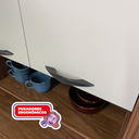 Ver mais imagens de Armário de Cozinha 8 Portas 2 Gavetas Golden Branco/Freijó/Supremo/Cp- Ripado