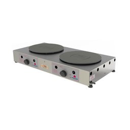 Chapa Crepe Francês 2 Redondas Gás Inox Prkf-202gr - Progás - 1
