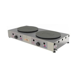 Chapa Crepe Francês 2 Redondas Gás Inox Prkf-202gr - Progás