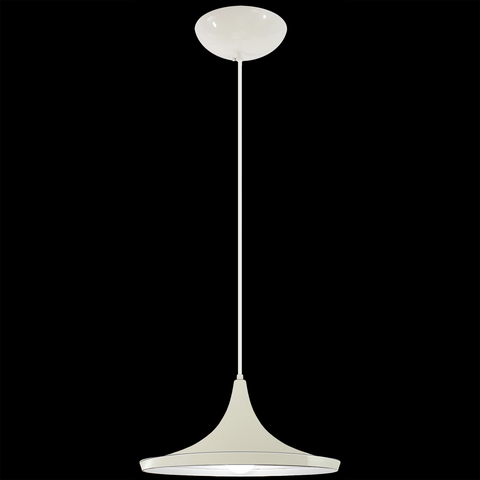 Pendente Decor Luminária Hong Kong Alumínio Branco/branco G