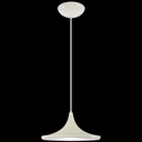 Ver imagem 1 de Pendente Decor Luminária Hong Kong Alumínio Branco/branco G