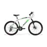 Bicicleta GTS Aro 26 Freio a disco 21 Marchas Amortecedor | GTS M1 Walk New - Branco / Verde - 13.5 - 1