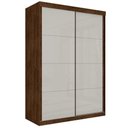 Ver imagem 5 de Guarda Roupa Solteiro Villa Aurora 2 Portas Correr 3 Gavetas MDF Malbec-Off White Framar
