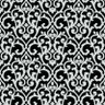 Papel de Parede Wiler Florence - Arabesco Preto - 1