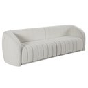 Ver imagem 1 de Sofá 4 Lugares para Sala 252cm Lazio M03 Bouclê Branco - Lyam Decor