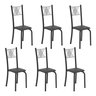 Kit 6 Cadeiras para Sala de Jantar Sara - 1
