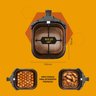 Air Fryer Philco 5,5l Cesto Quadrado 1500w Paf55a 127v - 4