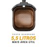 Air Fryer Philco 5,5l Cesto Quadrado 1500w Paf55a 127v - 2