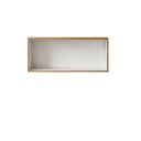 Ver imagem 4 de Armário Basculante de 70cm 100% MDF Americano Branco/Cinamomo