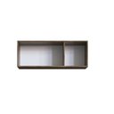Ver imagem 4 de Cozinha Compacta Modulada 1 Armário Aereo 3 Portas 1 Balcão 3 Portas e 1 Gaveta Linha Light Marrom/Itaúba