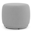 Ver mais imagens de Conjunto 02 Puffs Decorativos Orgânicos Molly Bouclê Cinza Claro - Desk Design