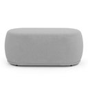 Ver imagem 5 de Conjunto 02 Puffs Decorativos Orgânicos Molly Bouclê Cinza Claro - Desk Design