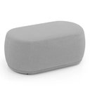 Ver imagem 7 de Conjunto 02 Puffs Decorativos Orgânicos Molly Bouclê Cinza Claro - Desk Design