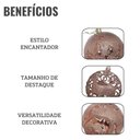 Ver imagem 6 de Bola de Natal Rose Rena Mista 10cm - 6 Unidades