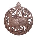 Ver imagem 4 de Bola de Natal Rose Rena Mista 10cm - 6 Unidades