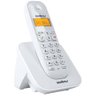 TELEFONE SEM FIO INTELBRAS BRANCO C/ DISPLAY LUMINOSO E BLOQUEADOR - 2