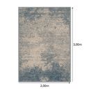 Ver imagem 5 de Tapete Belga Harmony Trendy Cinza/azul 2.00x3.00m