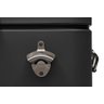 CAIXA TÉRMICA COOLER INOX 54QT COLEMAN 51 LITROS ALL BLACK: Preto - 4