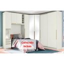 Ver imagem 1 de Quarto Modulado Henn Seletto 5 Peças QM2 Areia