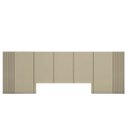 Ver mais imagens de Cabeceira King 3,50m e 2 Mesas Gaveta e Nicho Mdf sob Medida Cor:titânio