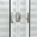 Ver imagem 5 de Janela de Aço Veneziana Central 100x200cm 6 Folhas com Grade Quadriculada e Vidro Liso Qualitysol Ra