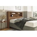 Ver imagem 1 de Cabeceira Casal Santos Andirá com Baú e Prateleira Jatobá