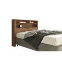 Ver imagem 2 de Cabeceira Casal Santos Andirá com Baú e Prateleira Jatobá