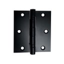 Ver imagem 2 de Dobradiça inox 3,5x3 preto fosco cia do puxador