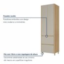 Ver mais imagens de Paneleiro 2 Portas 2 Gavetas Nesher Rainha 100% Mdf