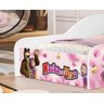 Cama Carruagem Infantil Princesa Menina com Colchão Moveis House MashaUrso - 4