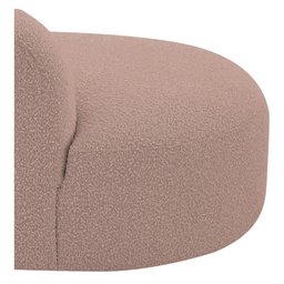 Divã Recamier Orgânico Tokyo 200cm Lado Direito Linho Rose - Amarena Móveis - 8