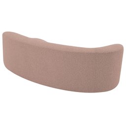Divã Recamier Orgânico Tokyo 200cm Lado Direito Linho Rose - Amarena Móveis - 4