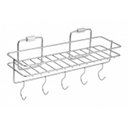 Ver imagem 1 de PORTA CONDIMENTOS E GANCHOS 330X150X115MM INOX Aramados Masutti
