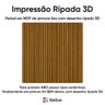 Painel Ripado para TV até 90 Polegadas Impressão Ripada com LED 220cm 100% MDF Requinte - 11
