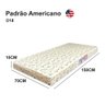 Colchão Juvenil e Infantil para Mini Cama e Berço Baby Americano - 2