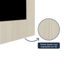 Ver imagem 3 de Painel Ripado para TV até 90 Polegadas com LED 100% MDF 224cmx250cm Impressão Ripada Requinte