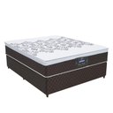 Ver imagem 1 de Conjunto Box Casal New York Nw Molas Ensacadas 138x188 Marrom - Gazin