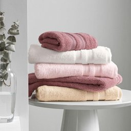 Toalha de Rosto Karsten 100% Algodão Unika Rosa Retrô - 2