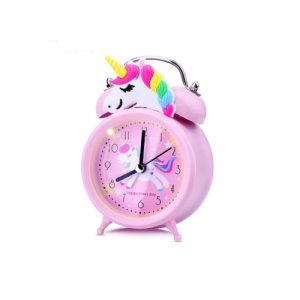 Despertador Infantil Unicórnio Rosa
